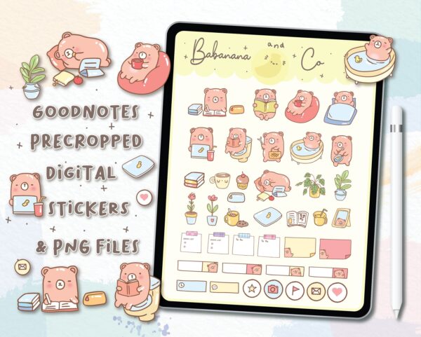 My Daily Life Digital Stickers
