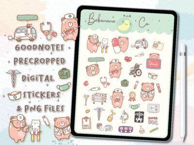 Medical Doctors digital stickers
