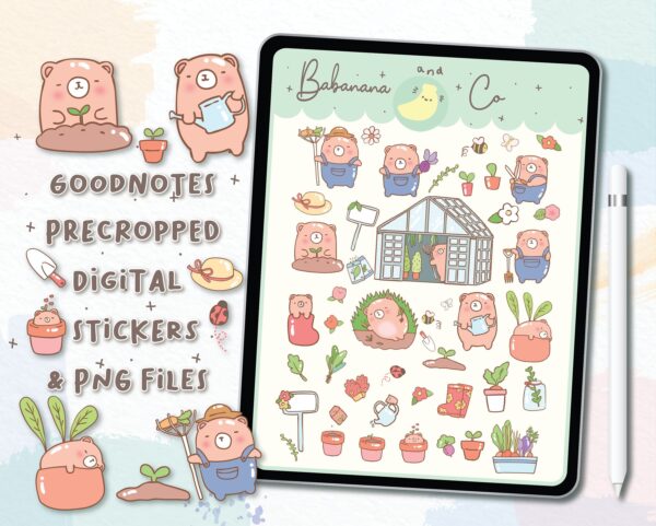 My Plants Digital Stickers