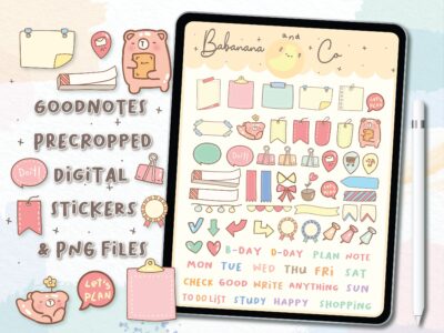 Let's Plan Digital Stickers