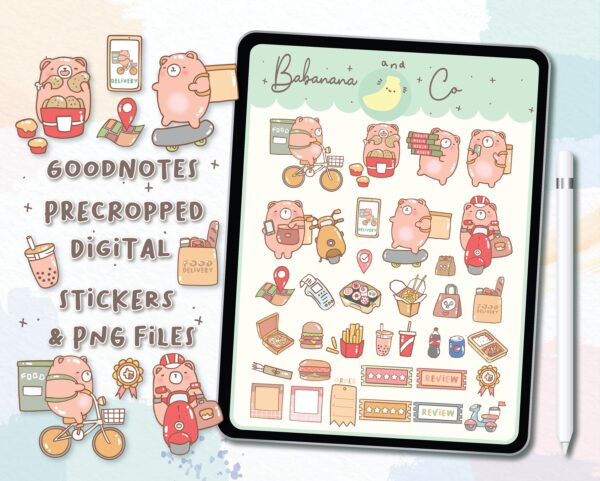 Delivery Digital Stickers