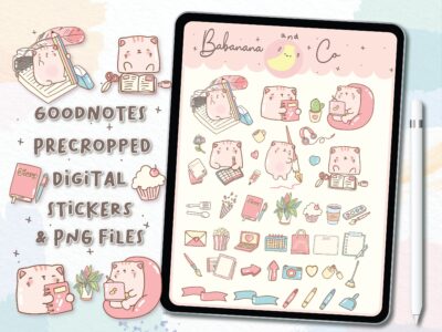 Daily Planner Digital Stickers