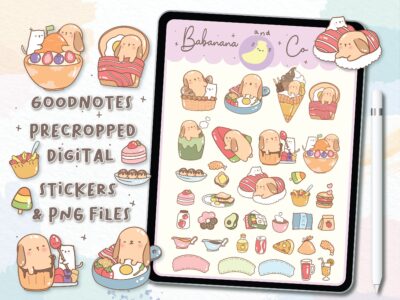 Food Lover Digital Stickers