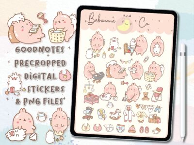 Mom Life digital stickers