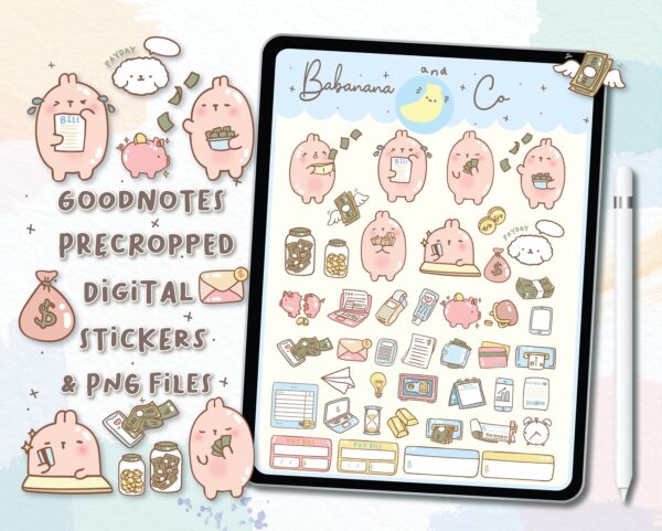 Money And Finance digital stickers