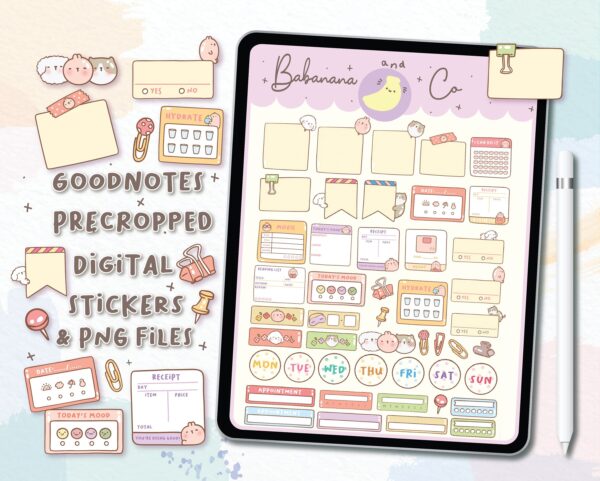 Notepad Digital Stickers
