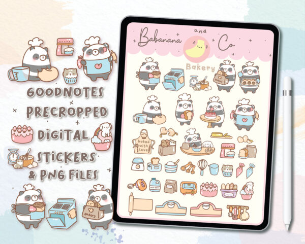 Bakery Digital Stickers