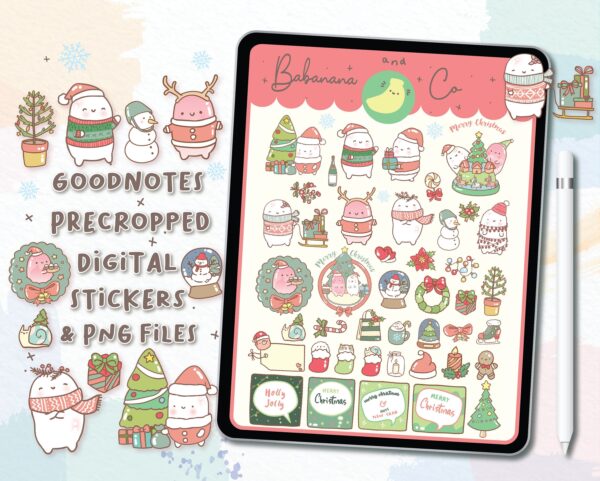 Xmas Digital Stickers