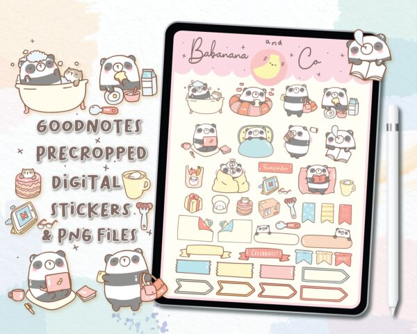 Daily Life Digital Stickers