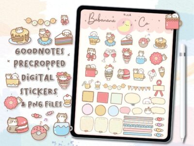 Sweet Dessert digital stickers