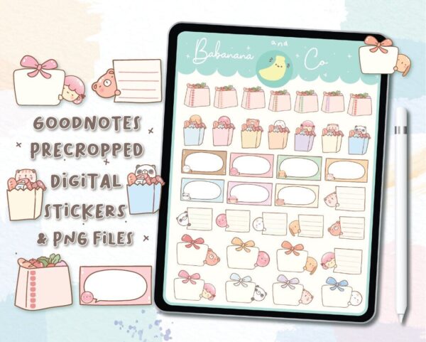 Functional Digital Stickers