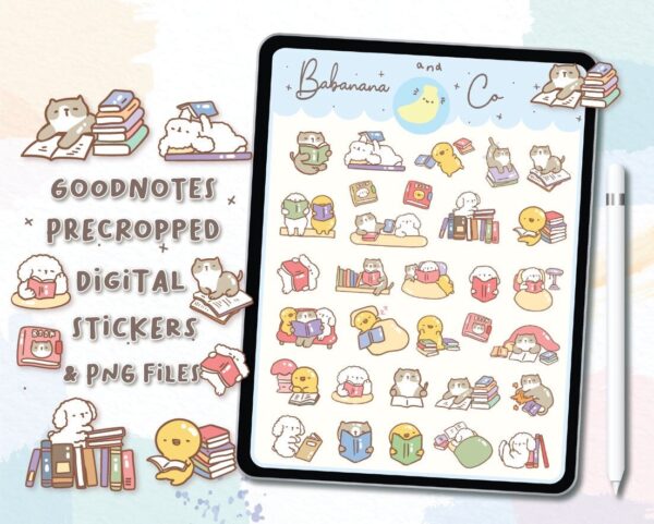 Reading digital stickers