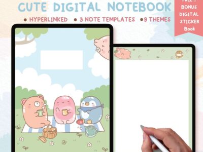 Cute Digital Notebook