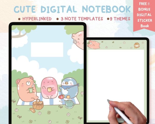 Cute Digital Notebook