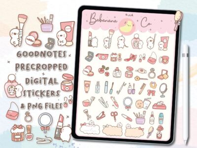 Beauty Icons digital stickers