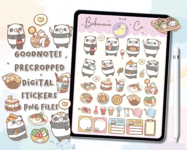 Food Lover Digital Stickers