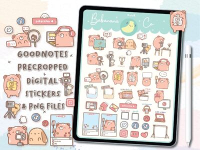 Influencer Digital Stickers