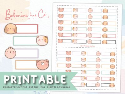 Mini Boxes Printable