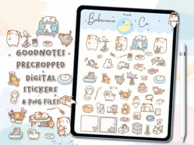 Cat Life digital stickers
