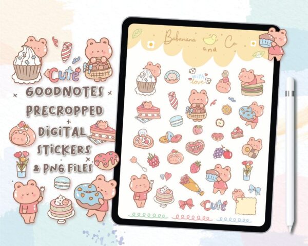 Lovely Desserts digital stickers