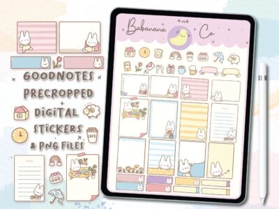 Notepad Memo digital stickers