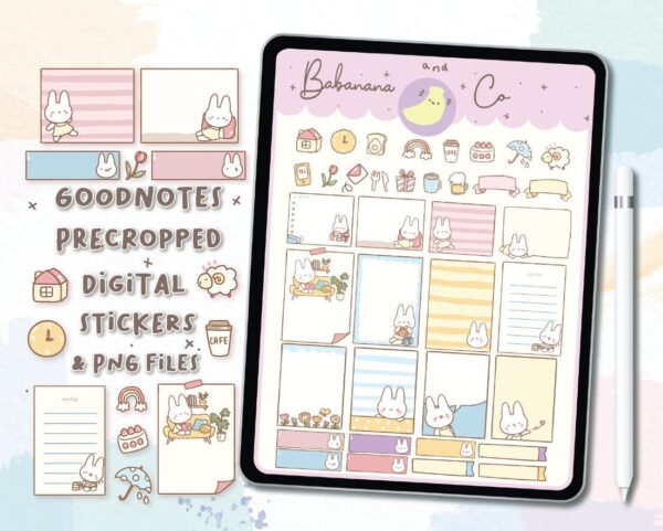 Notepad Memo digital stickers