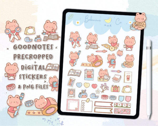 Planner digital stickers