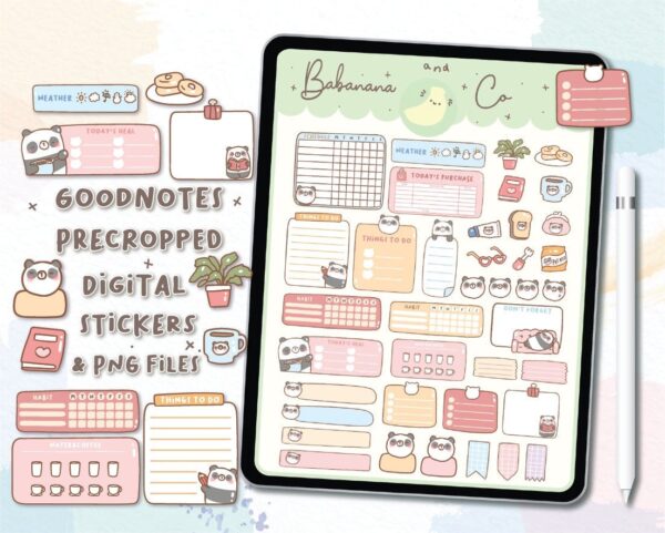 Memo Note  digital stickers