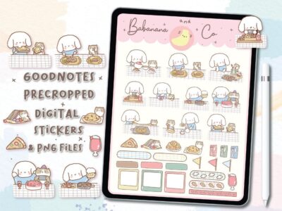 Food Lover digital stickers