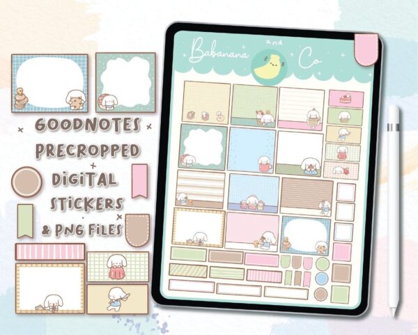 Cute Notes  digital stickers