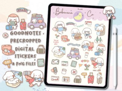 Travel  digital stickers