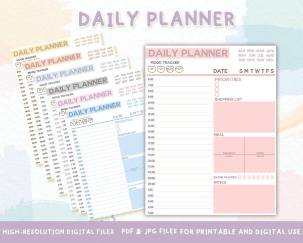 Daily Planner Printable