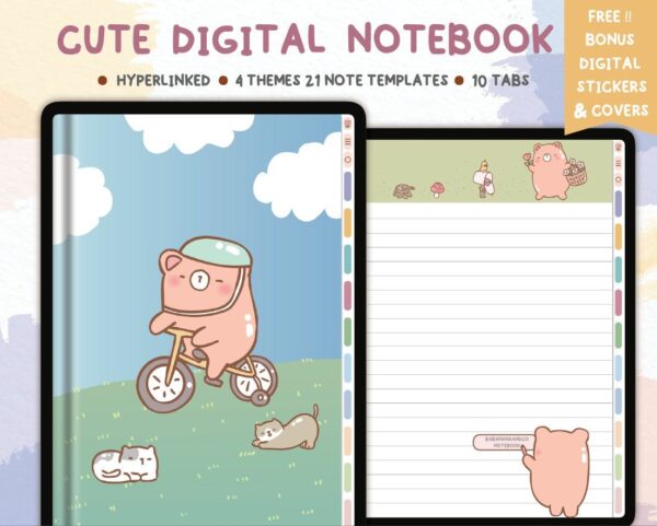 Fresh Day Digital Notebook