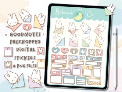 Cute Stickers Planner digital stickers