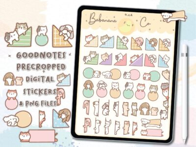 Cute Functional digital stickers