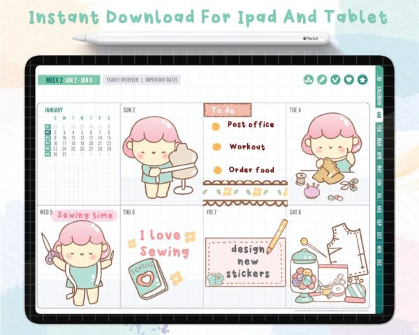 Goodnotes Stickers