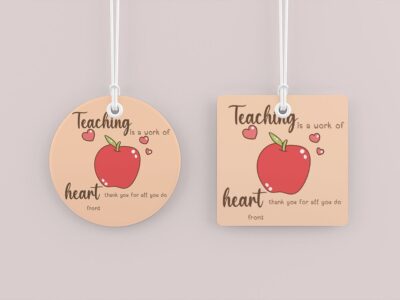 Printable Teacher Appreciation TAGS