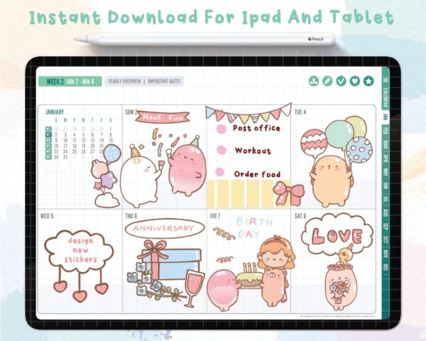 Goodnotes Stickers