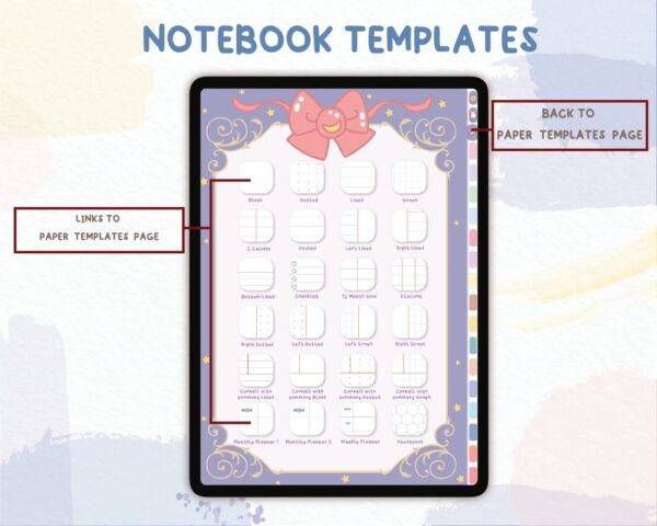 Digital Notes Template