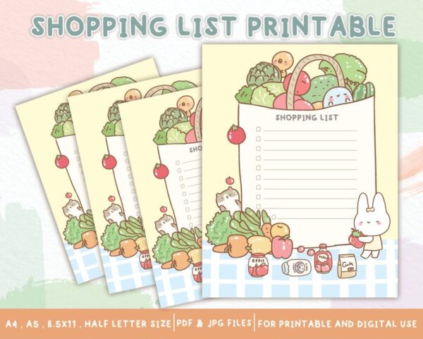 Shopping Tracker Sheet