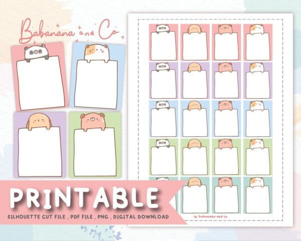 Cute stationery Pad