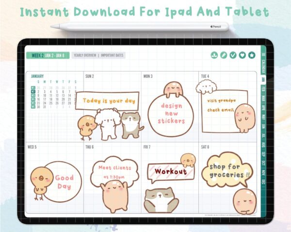Goodnotes Stickers