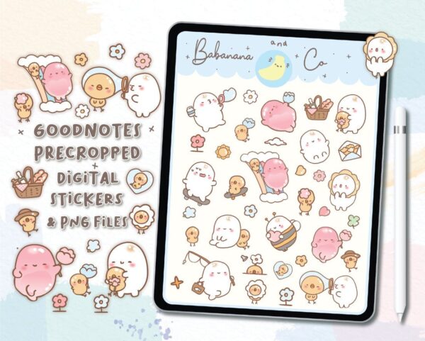 Wonderful time  digital stickers