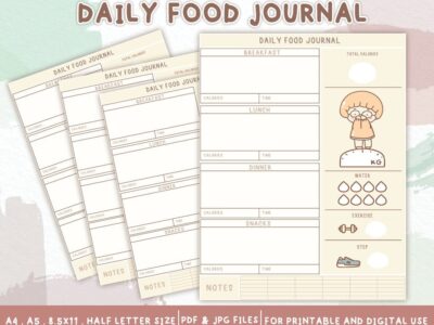 Daily Food Journal