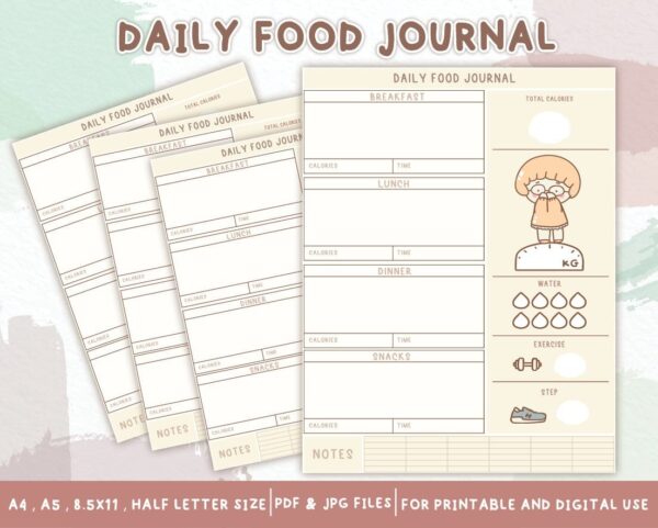 Daily Food Journal