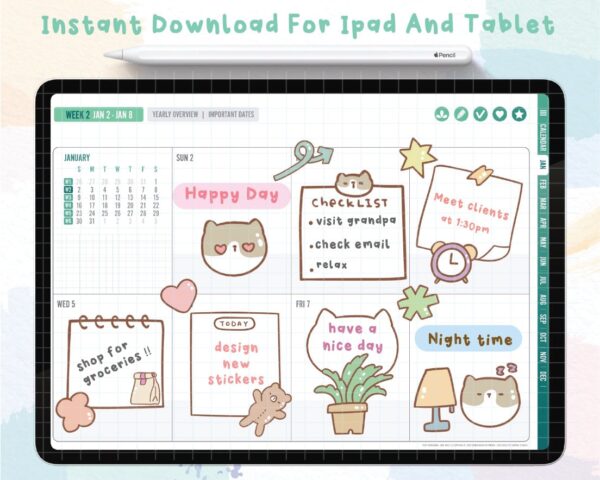 planner | kawaii | precropped png