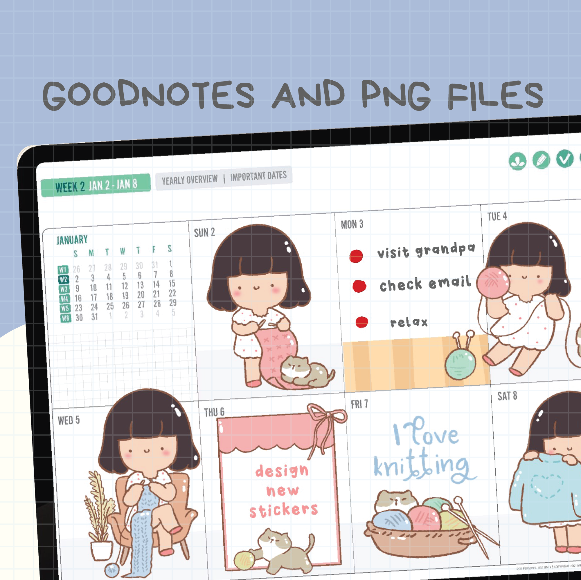 I love knitting _penny Post-02